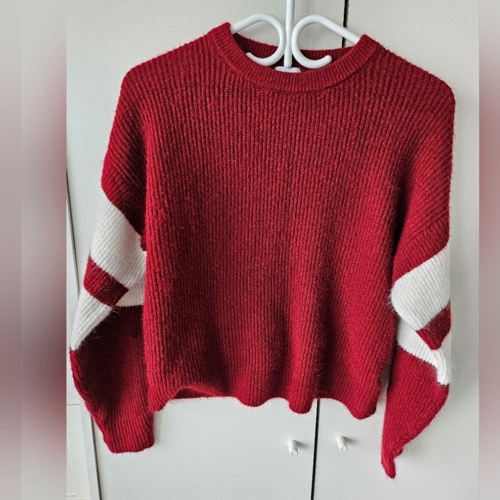 Red sweater